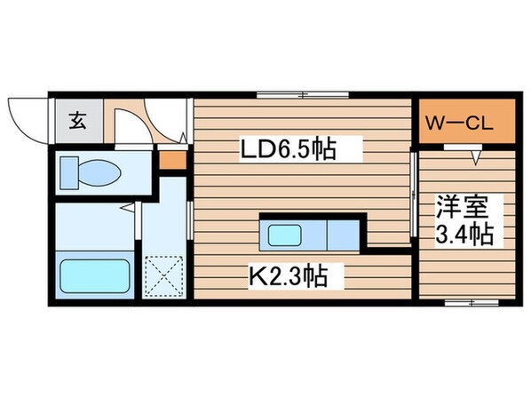 GAVEL163の物件間取画像